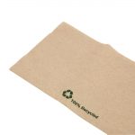 Fiesta Recyclable Recycled Lunch Napkin Kraft 32x30cm 1ply Dispenser Fold (6000 Pack) - Image 2