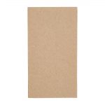 Fiesta Recyclable Recycled Lunch Napkin Kraft 33x33cm 2ply 1/8 Fold (2000 Pack)