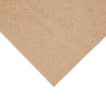 Fiesta Recyclable Recycled Lunch Napkin Kraft 33x33cm 2ply 1/8 Fold (2000 Pack) - Image 2