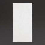 Fiesta Recyclable Dinner Napkin White 40x40cm 2ply 1/8 Fold (2000 Pack)
