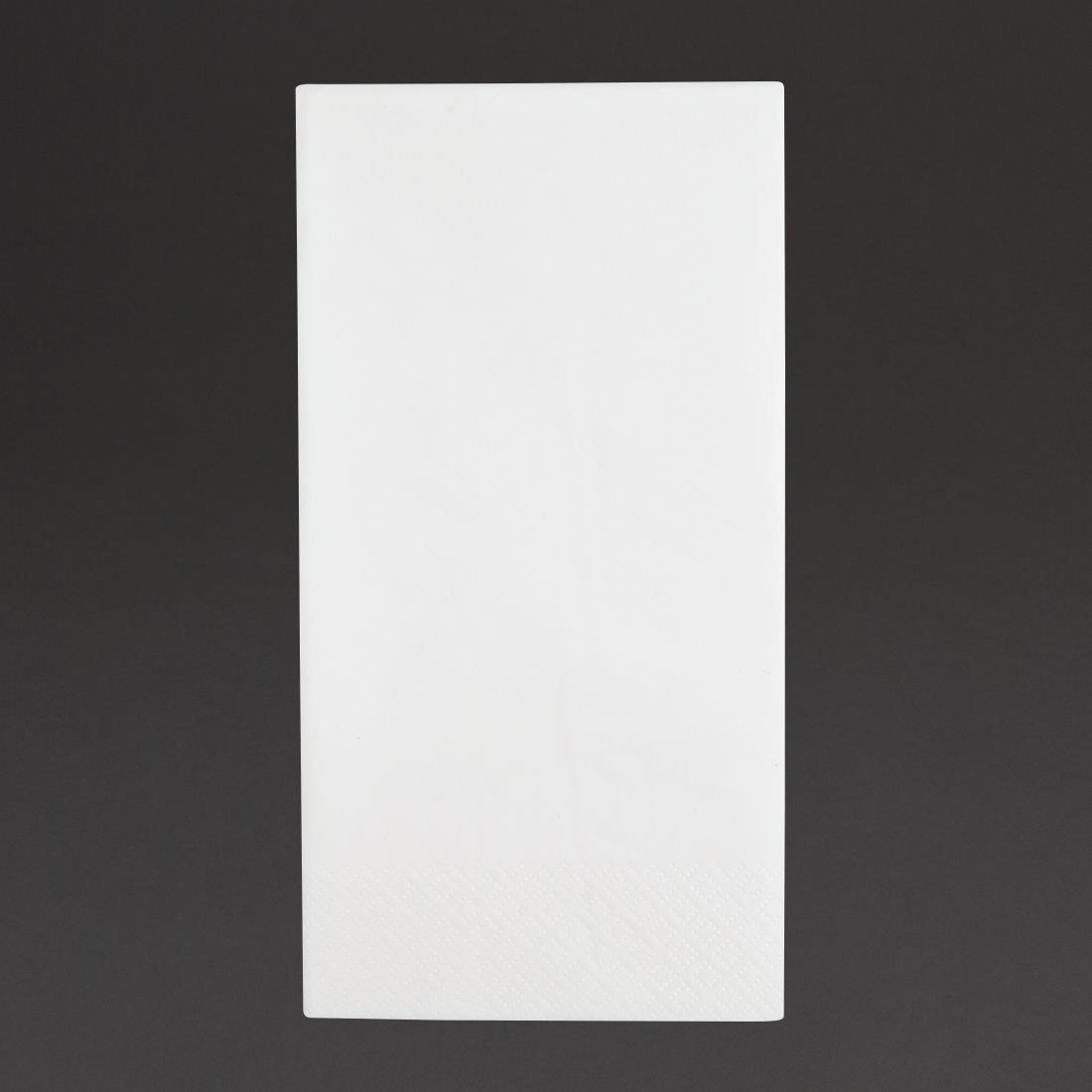 fe258_grey.jpg Fiesta Recyclable Dinner Napkin White 40x40cm 3ply 1/8 Fold (1000 Pack) - Image 1