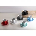 Olympia Cafe Flat White Cups Aqua Green 170ml (12 Pack) - Image 2