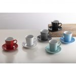 Olympia Cafe Flat White Cups Aqua Green 170ml (12 Pack) - Image 6