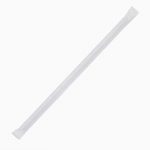 Fiesta Compostable Individually Wrapped Paper Straws Black (250 Pack) - Image 2