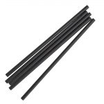 Fiesta Compostable Individually Wrapped Paper Straws Black (250 Pack) - Image 4