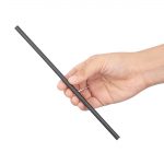 Fiesta Compostable Individually Wrapped Paper Straws Black (250 Pack) - Image 5