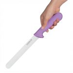 Hygiplas Bread Knife Purple 20cm - Image 2