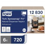 Tork Xpressnap Fit Dispenser Napkins Natural N14 (6 Pack)