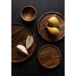 Olympia Acacia Round Plate 200mm - Image 3