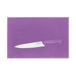 Hygiplas High Density Purple Chopping Board 450x300x12mm - Image 5
