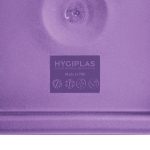 Hygiplas Square Food Storage Container Lid Purple Large - Image 3