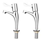 Vogue Basin Pillar Lever Taps (2 Pack) - Image 2