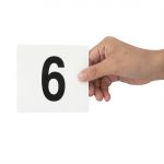 Olympia Plastic Table Number Inserts 1-50 - Image 5