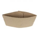 Fiesta Recyclable Corrugated Cup Sleeves for 12/16oz Cups (1000 Pack)