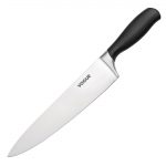 Vogue Soft Grip Chef Knife Black 25.5cm