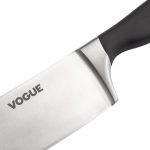 Vogue Soft Grip Chef Knife Black 25.5cm - Image 3