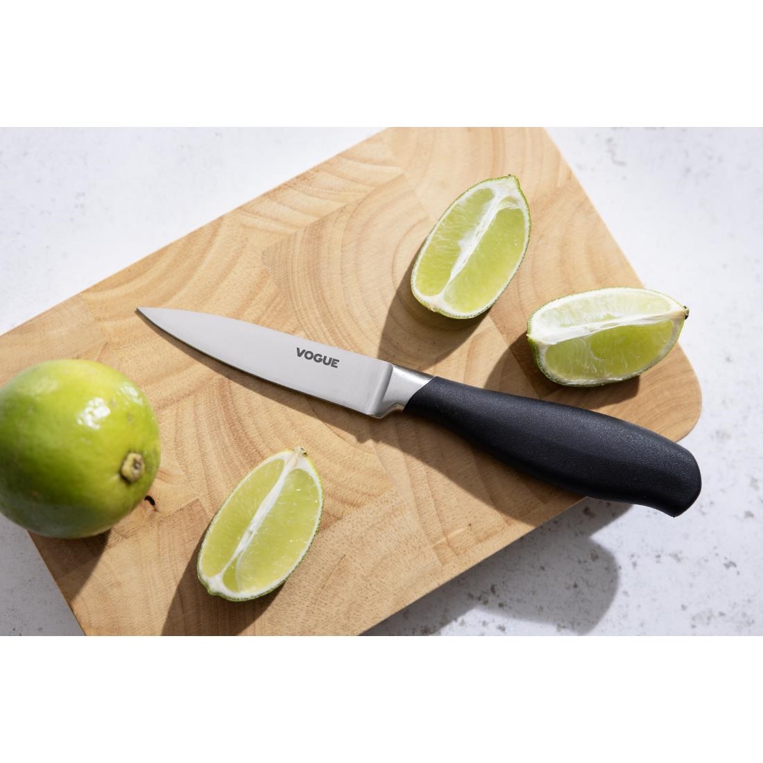 gd756_upd25-10781.jpg Vogue Soft Grip Paring Knife Black 8.5cm - Image 1