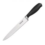 Vogue Soft Grip Carving Knife Black 19.5cm