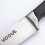 Vogue Soft Grip Carving Knife Black 19.5cm - Image 3
