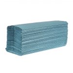 Jantex C Fold Paper Hand Towels Blue 1-ply 2880 sheets