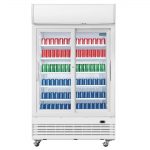 Polar G-Series Upright Display Cooler with Light Box 950Ltr with Sliding Doors - Image 4