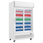 Polar G-Series Upright Display Cooler with Light Box 950Ltr with Sliding Doors - Image 6
