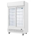 Polar G-Series Upright Display Cooler with Light Box 950Ltr with Sliding Doors - Image 7