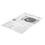 Greaseproof Paper Sheets Newspaper Print 270 x 420mm (500 Pack) - Image 3
