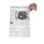 Greaseproof Paper Sheets Newspaper Print 270 x 420mm (500 Pack) - Image 4