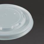 Vegware Compostable Hot Food Pot Flat Lids 350ml / 12oz and 455ml / 16oz (500 Pack) - Image 4