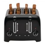 Dualit 4 Slice Lite Toaster Black 46205 - Image 6