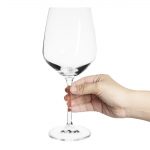 Olympia Chime Crystal Wine Glasses 620ml (6 Pack) - Image 5
