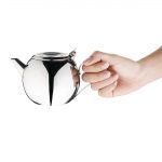 Olympia Stacking Stainless Steel Teapot - Image 4