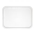 Olympia Kristallon Polypropylene Fast Food Tray White 275x353mm