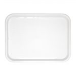 Olympia Kristallon Polypropylene Fast Food Tray White Medium 415mm