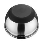 Vogue Stainless Steel Mixing Bowl with Silicone Base 5Ltr - Image 3