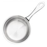 Vogue Stainless Steel and Aluminium Tri-Wall Mini Saucepan 9cm - Image 2