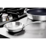 Vogue Stainless Steel and Aluminium Tri-Wall Mini Frying Pan 10cm - Image 7