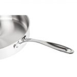 Vogue Stainless Steel and Aluminium Tri-Wall Sauté Pan 28cm - Image 6