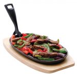 Olympia Cast Iron Oval Sizzler Platter 240x140mm - Image 5