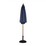 Bolero Round Parasol 2.5m Diameter Navy Blue - Image 2
