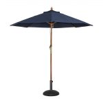 Bolero Round Parasol 3m Diameter Navy Blue - Image 2
