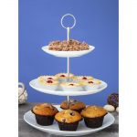 Olympia 3 Tier Afternoon Tea Cake Stand - Image 6