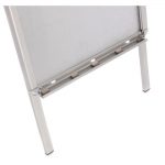 Premier Point of Sale Clip Frame Aluminium Pavement Sign 780x463mm - Image 6