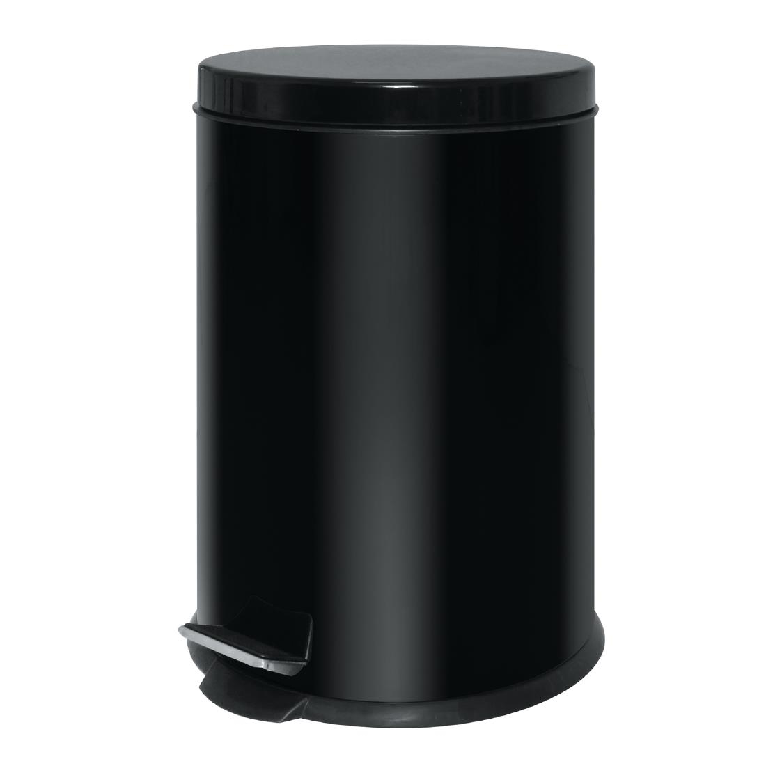 gg978_bin.jpg Bolero Pedal Bin Black 20Ltr - Image 1
