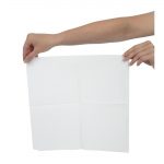 Lunch Napkin White 330x330mm 1ply 1/4 Fold (5000 Pack) - Image 4