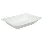 Vegware Compostable Bagasse Chip Trays 175mm (500 Pack)