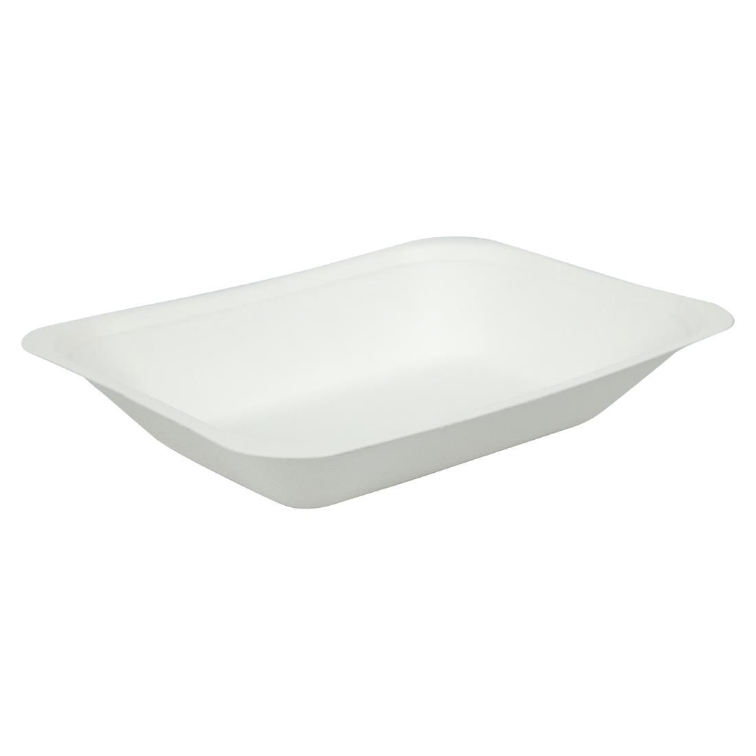 gh025_new22-3069.jpg Vegware Compostable Bagasse Chip Trays 175mm (500 Pack) - Image 1