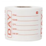 Hygiplas Dissolvable Prepared Food Labels (250 Pack) - Image 2