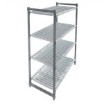 Cambro Camshelving Basics Plus 4 Tier Shelving Starter Unit 1830 x 910 x 460mm - Image 5